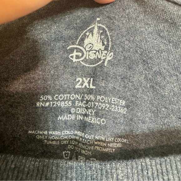 NWT. Disney Mickey Mouse and Walt Partners Silhouette Castle tee Shirt Size 2XL. - Picture 8 of 12